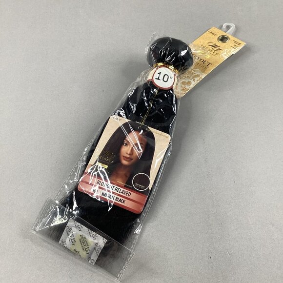 Outre Other - Blowout Relaxed 10” Natural Black 100% Unprocessed Human Hair Extensions